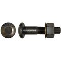 Newport Fasteners Grade A325, 3/4"-10 Structural Bolt, Plain Stainless Steel, 2 in L, 280 PK 360780-BR-280